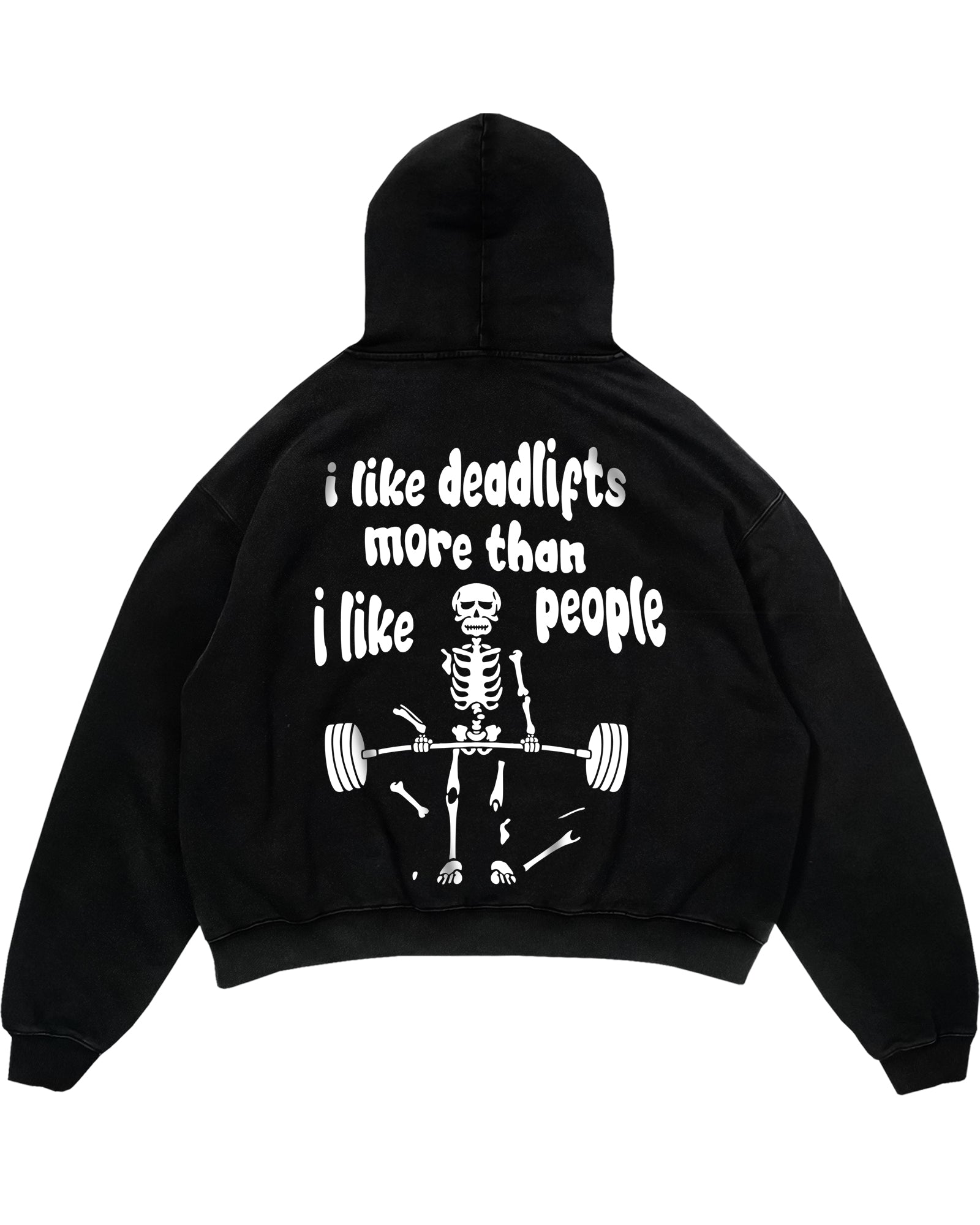Deadlifts Oversized (Backprint) Hoodie