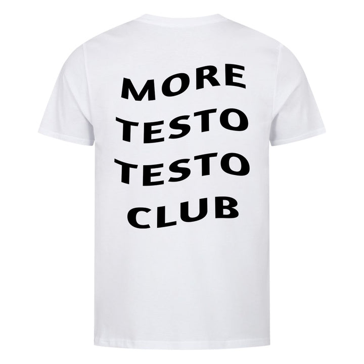 more testo (Backprint) Shirt