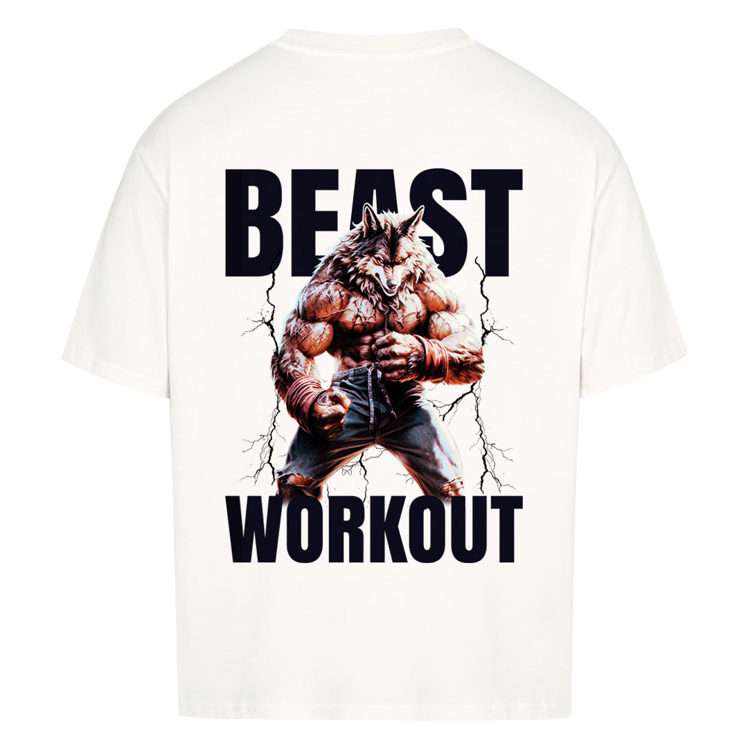 Beast Workout (Backprint) Oversized Shirt