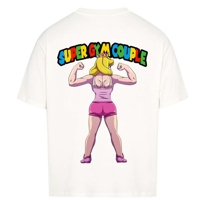 Super Gym Couple (Backprint) Oversized Shirt