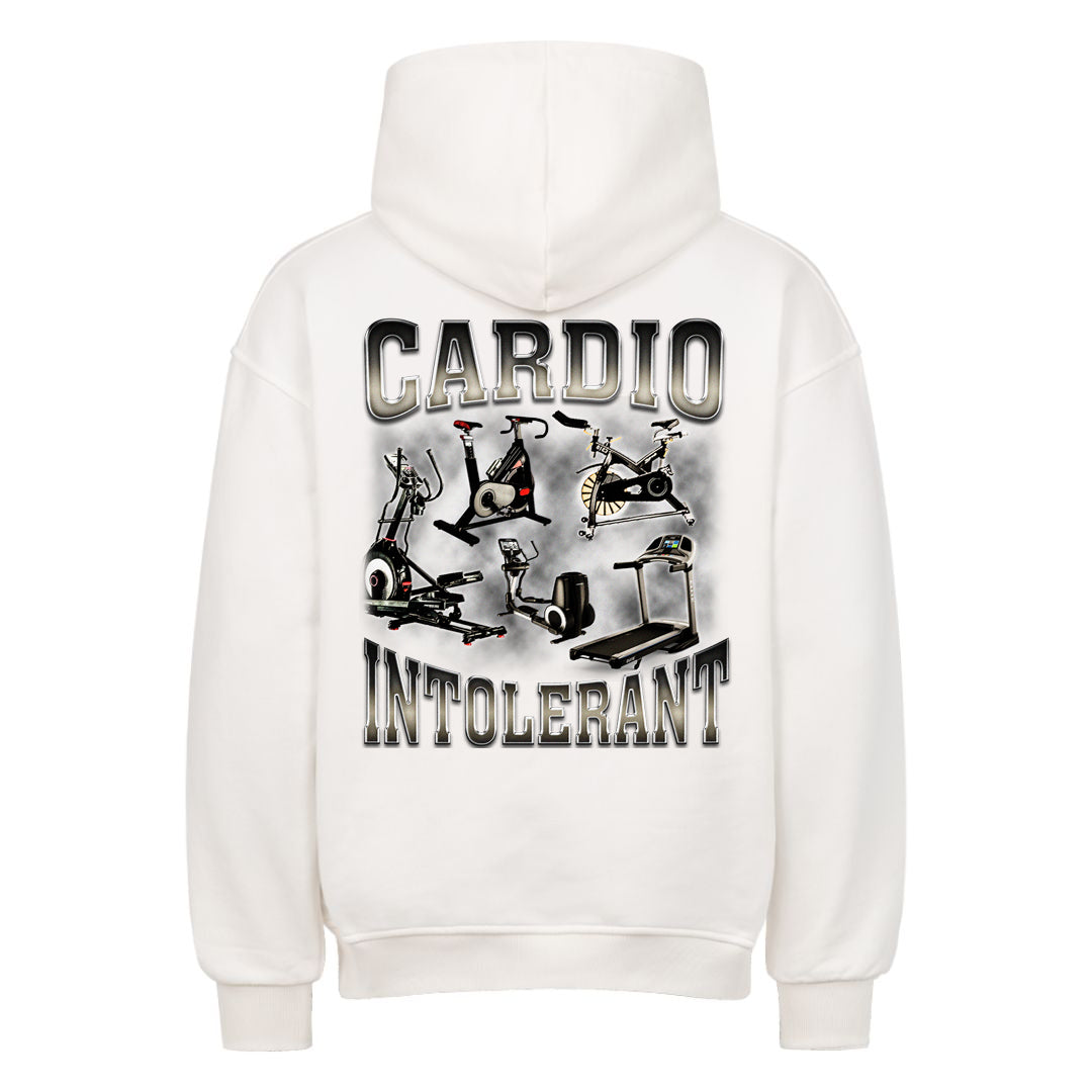 cardio intolerant Oversized Hoodie