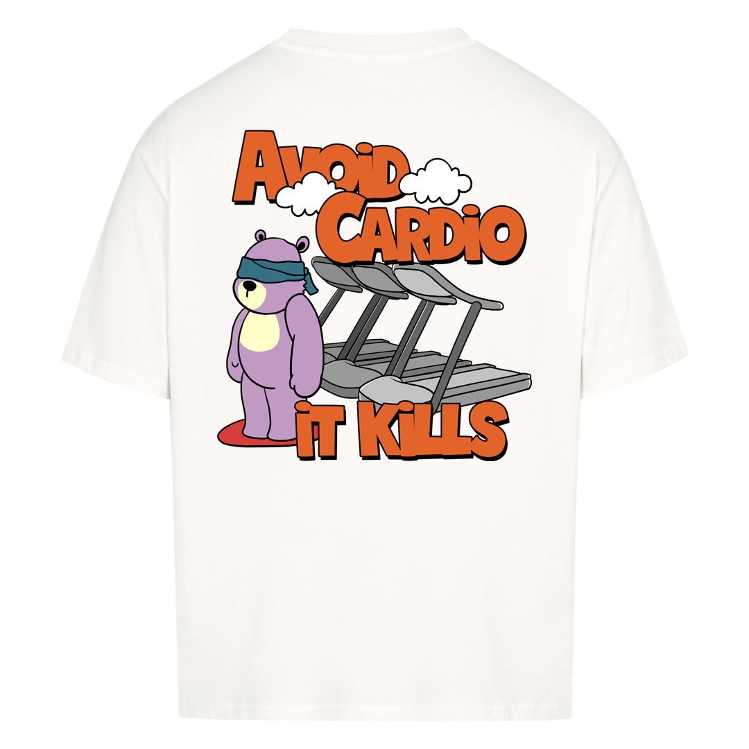 Camisa extragrande Evite Cardio (estampado en la espalda)