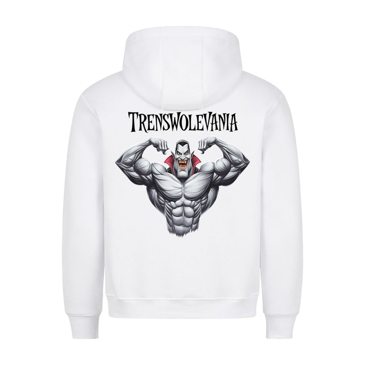 Sudadera con capucha Trenswolevania (espalda estampada)