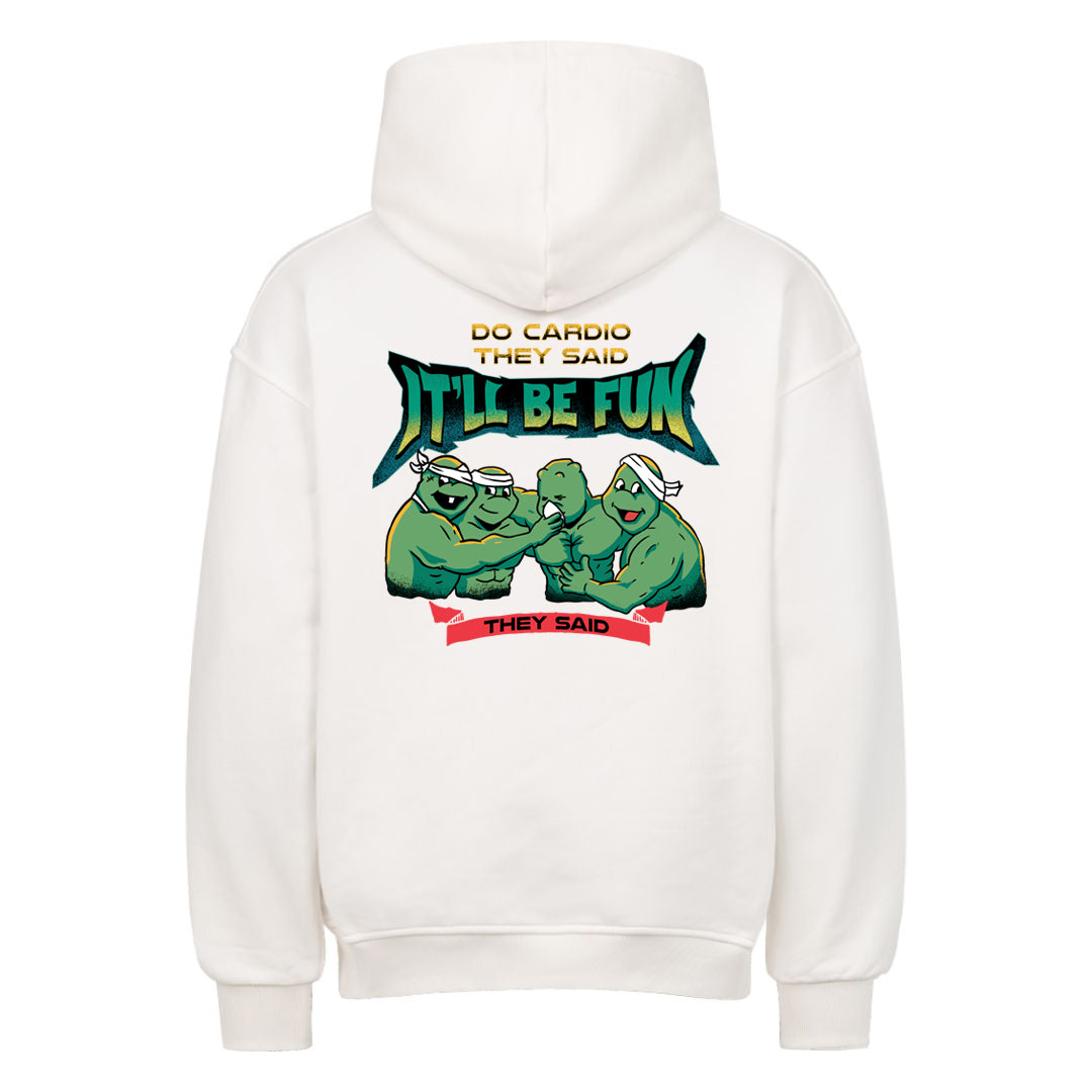 Do Cardio Oversized (Backprint) Hoodie