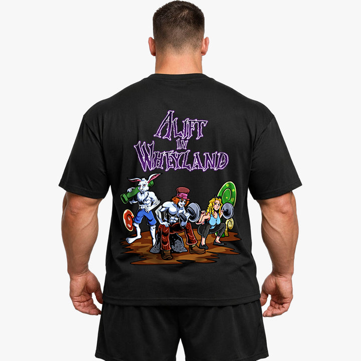 Alift in Wheyland (Backprint) Oversized Shirt