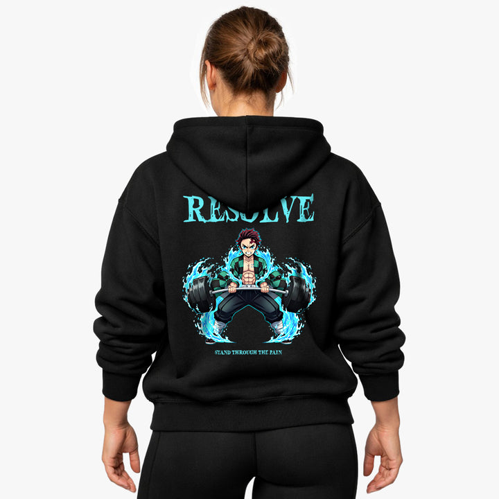 Resolve (Backprint) Oversized Hoodie