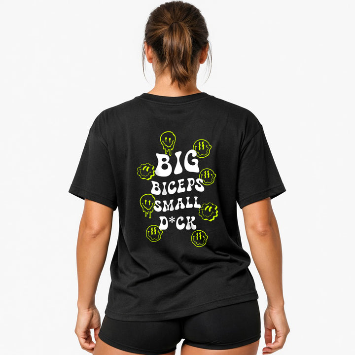 Big Biceps Small D*ck (Backprint) Oversized Shirt