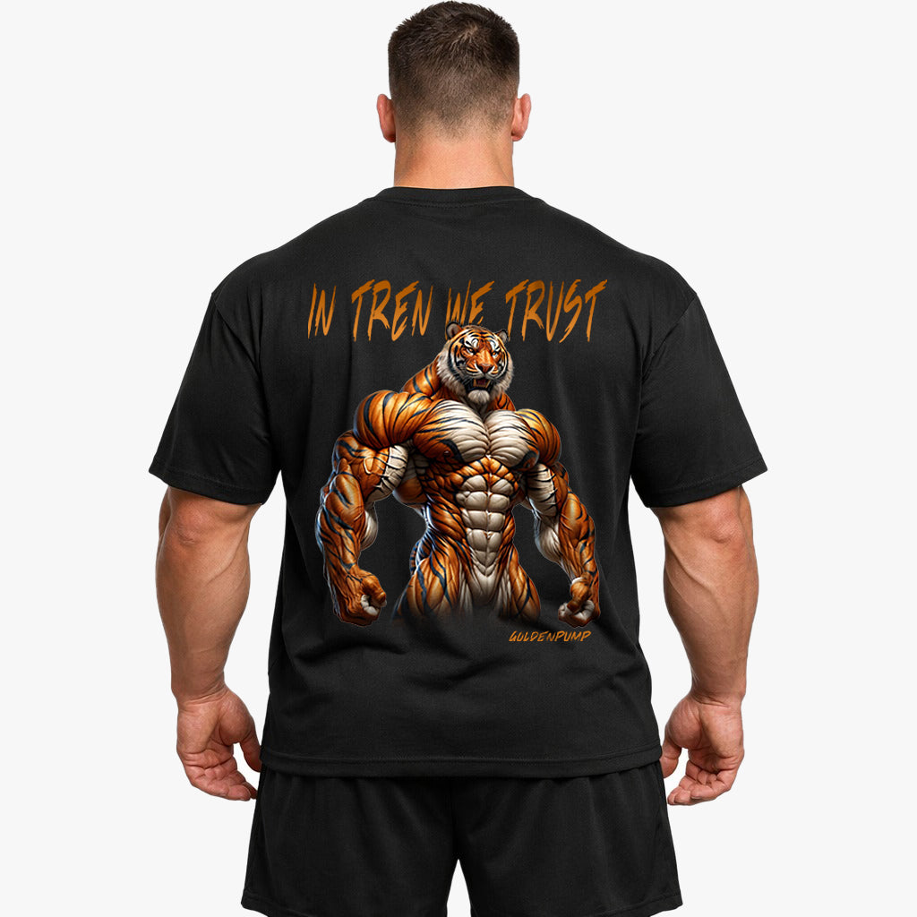 In Tren We Trust (Backprint) Oversized Shirt