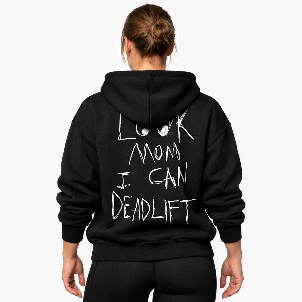 Look Mom Oversized (Backprint) Hoodie