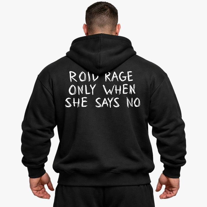 Roid Rage (Backprint) Oversized Hoodie