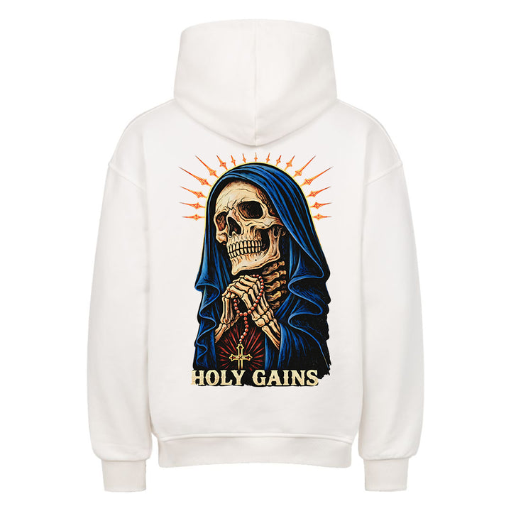 Holy Gains (Backprint) Oversized Hoodie
