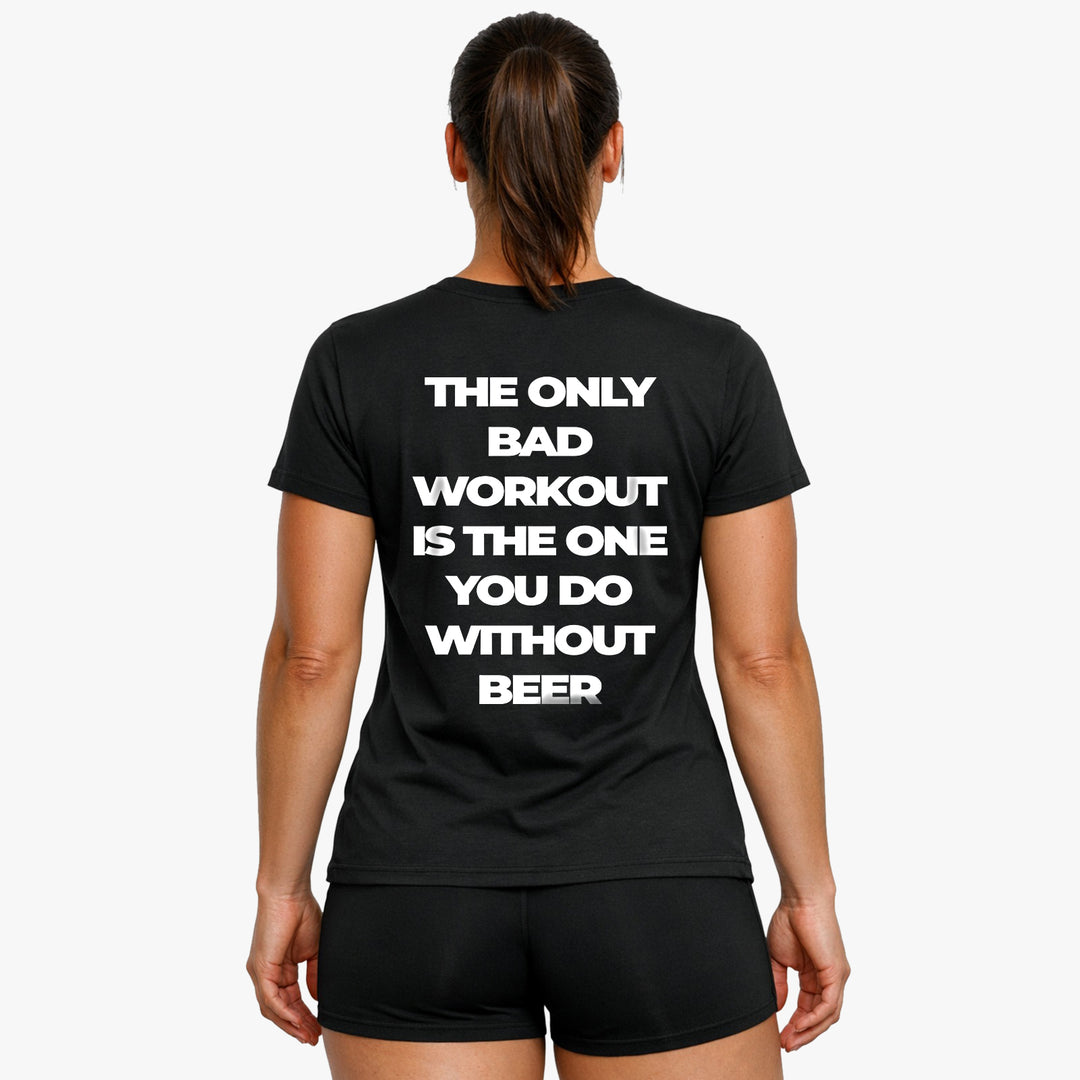 Sólo camiseta de mal entrenamiento (backprint)