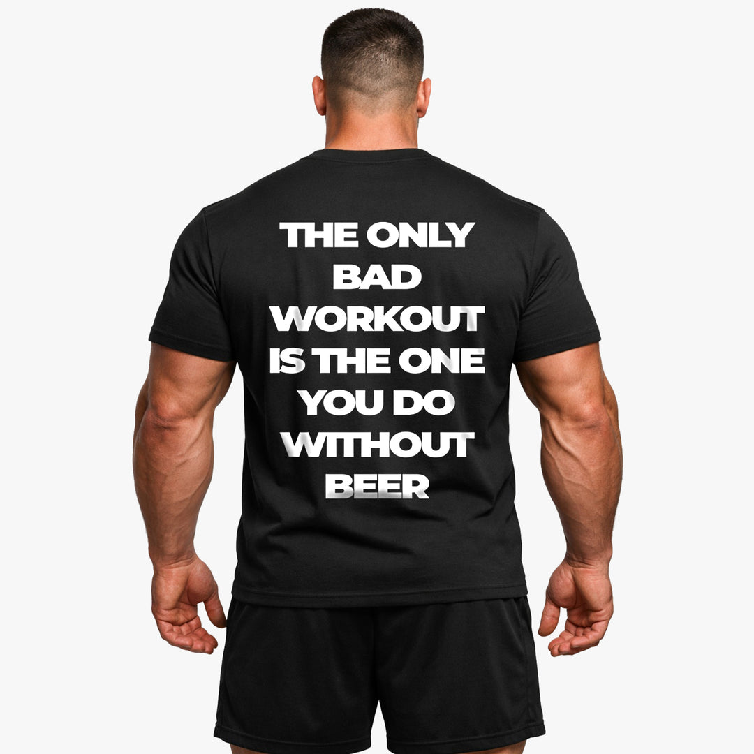 Sólo camiseta de mal entrenamiento (backprint)