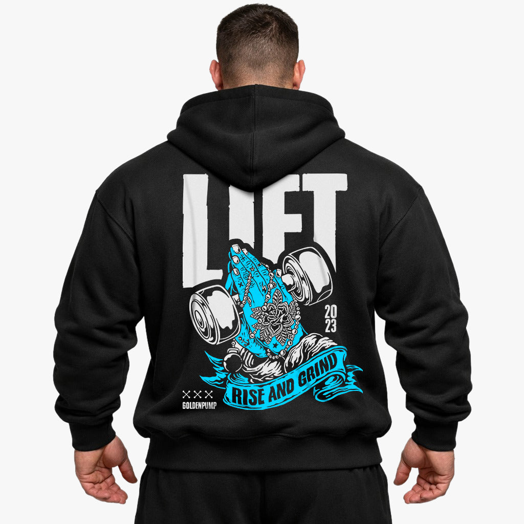 Rise and grind Oversized Hoodie