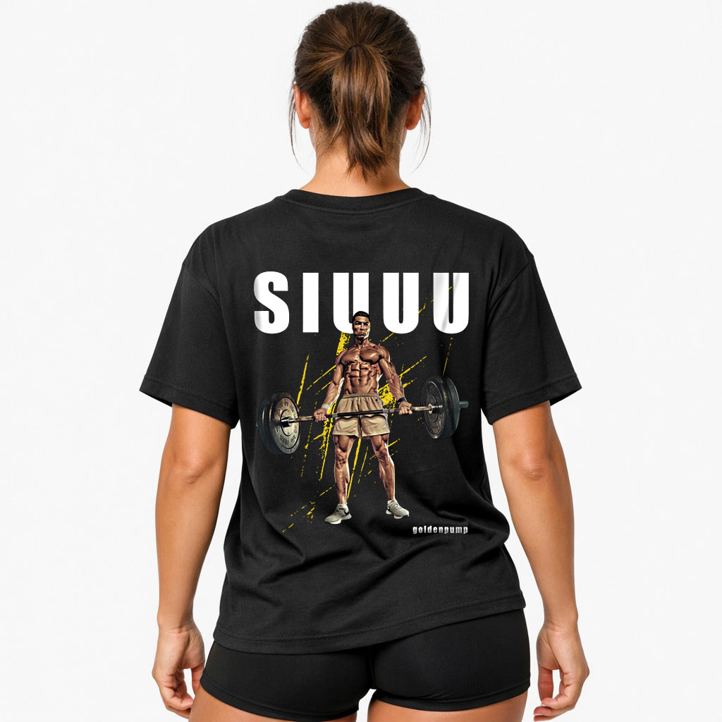 Siuuu Oversized (Backprint) Shirt