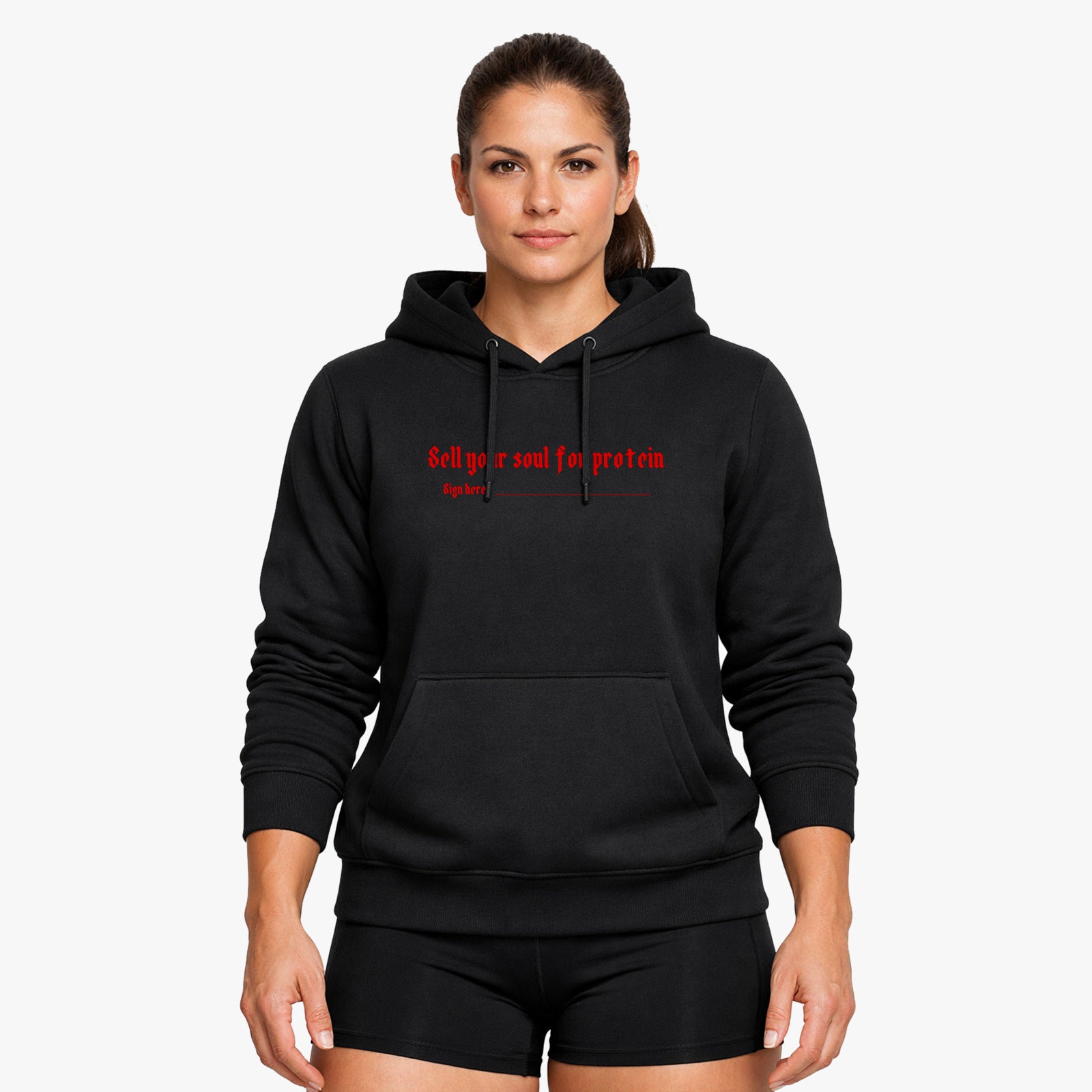 Sudadera con capucha del alma
