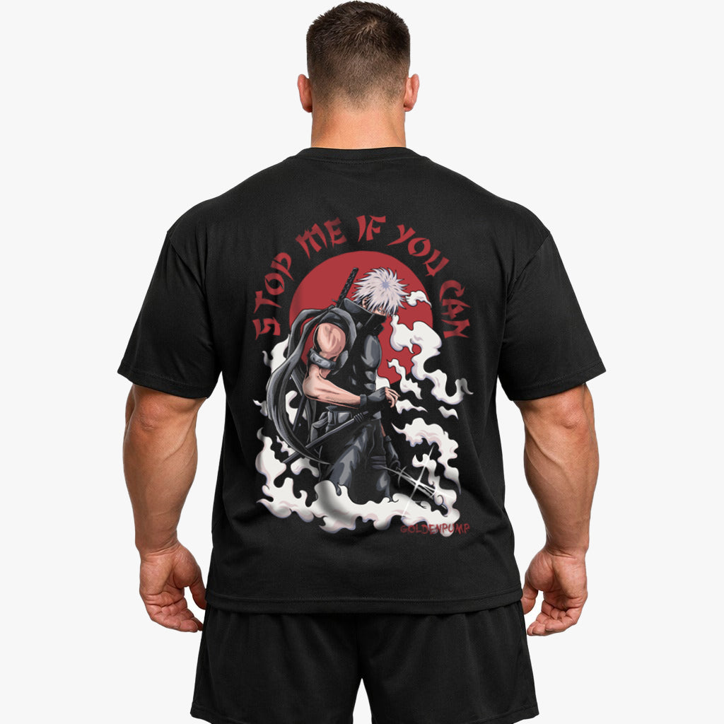 Stop me if you can Oversized (Backprint) Shirt