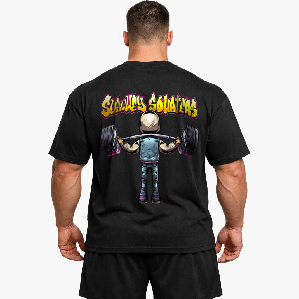 Subwhey Squaters (Backprint) Oversized Shirt