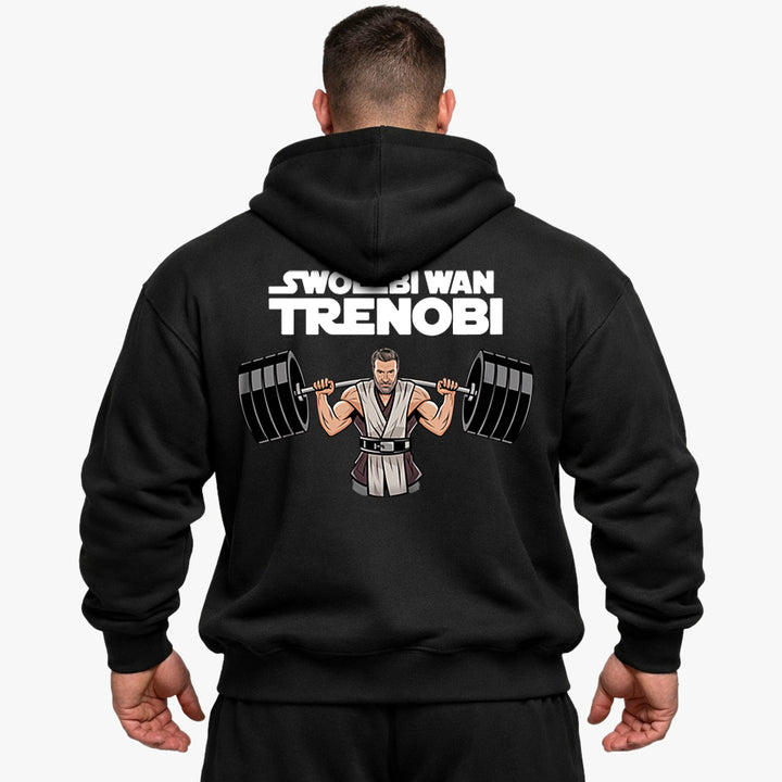 Swolebi wan trenobi(v2) Oversized (Backprint) Hoodie