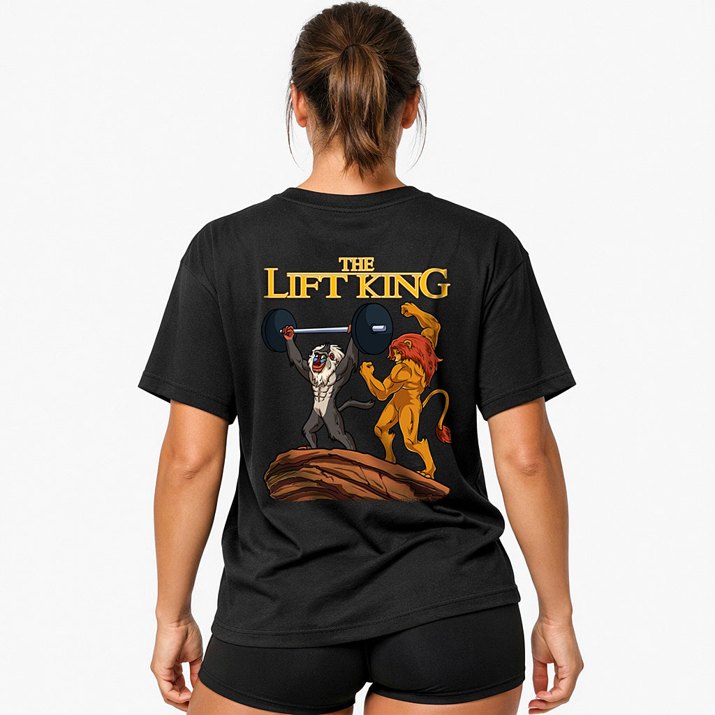 The Lift King (Backprint) Oversized Shirt