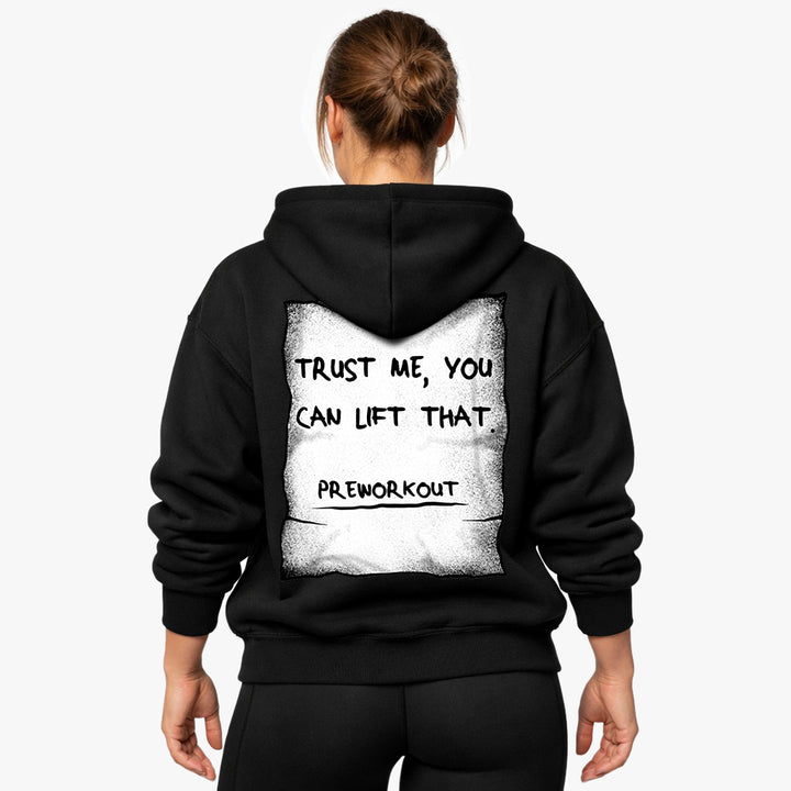 Trust me (Backprint) Oversized Hoodie