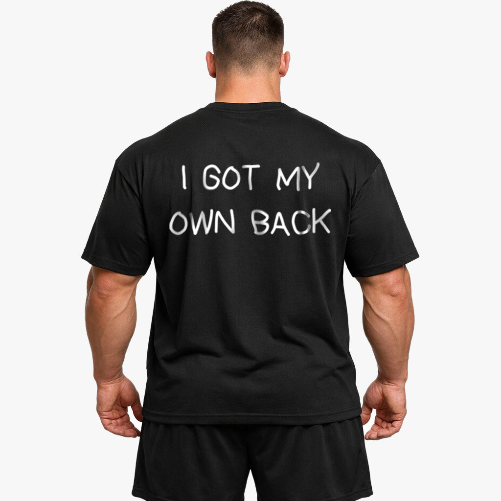 i got my own back Oversized (Backprint) Shirt