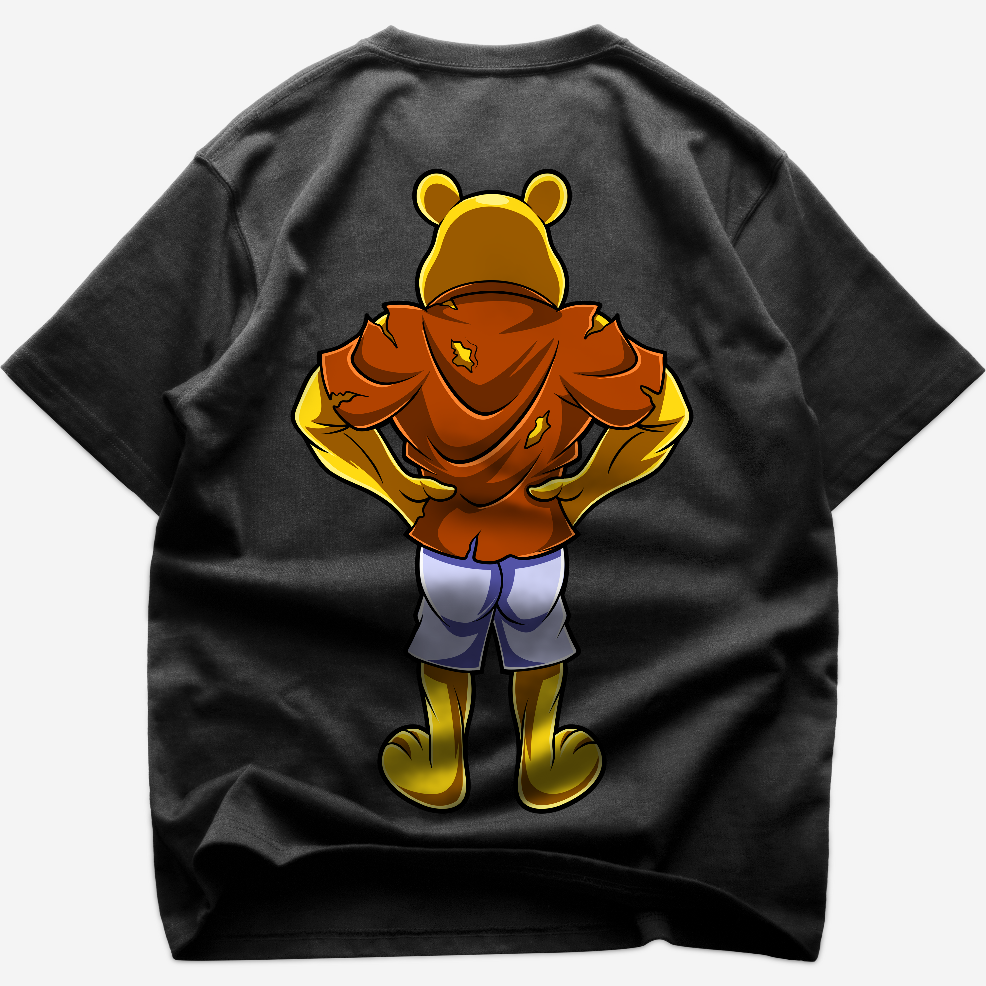 Bear (Backprint) Oversized Shirt