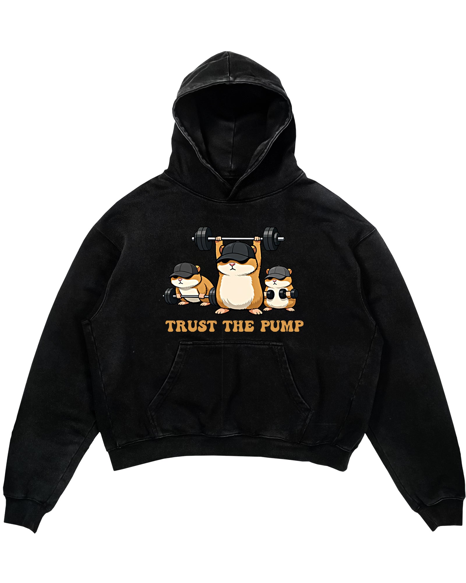 Trust The Pump Oversized Hoodie