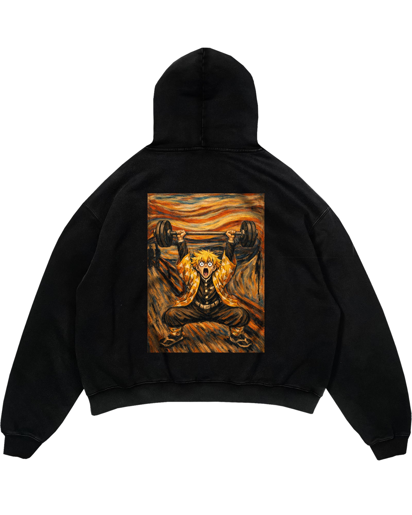 Demon Lifta (Backprint) Oversized Hoodie