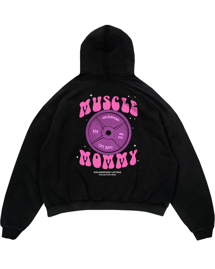 Muscle Mommy (Backprint) Oversized Hoodie