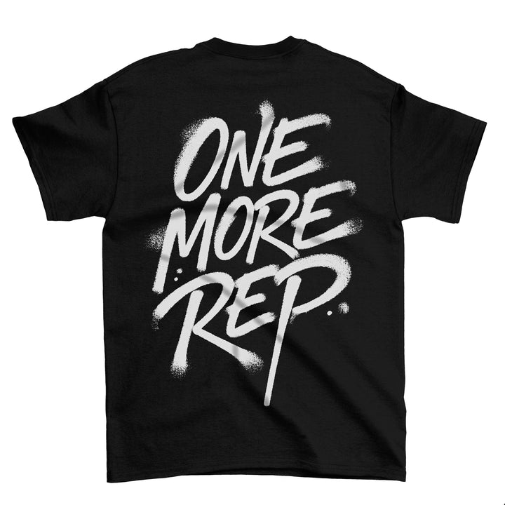 One More Rep Tag (Backprint) T-Shirt